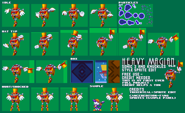 Heavy Magician (Sonic 3-Style)