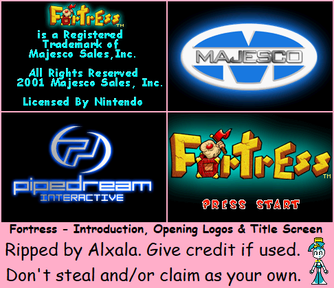 Introduction, Opening Logos & Title Screen