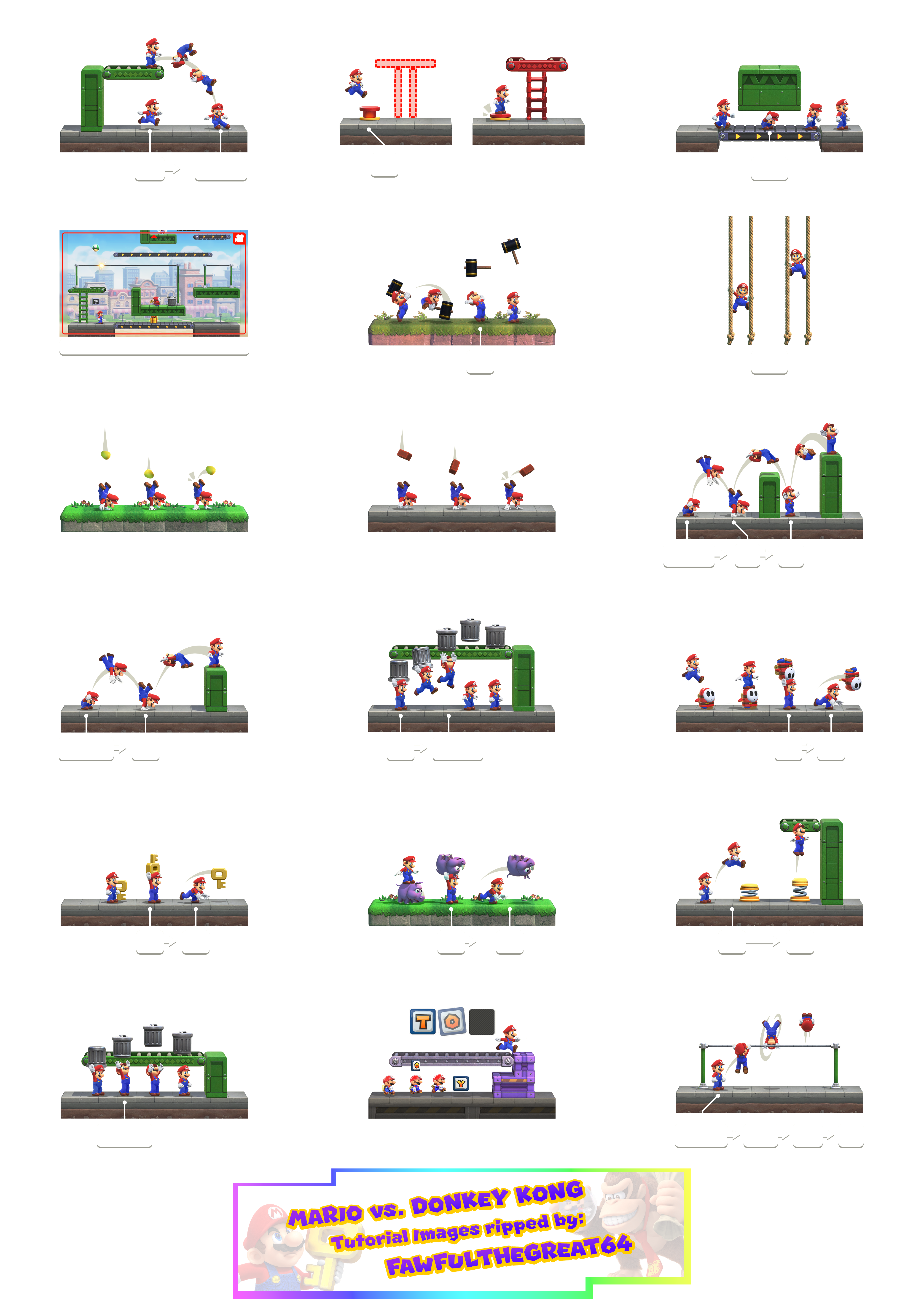 Mario vs. Donkey Kong - Tutorials