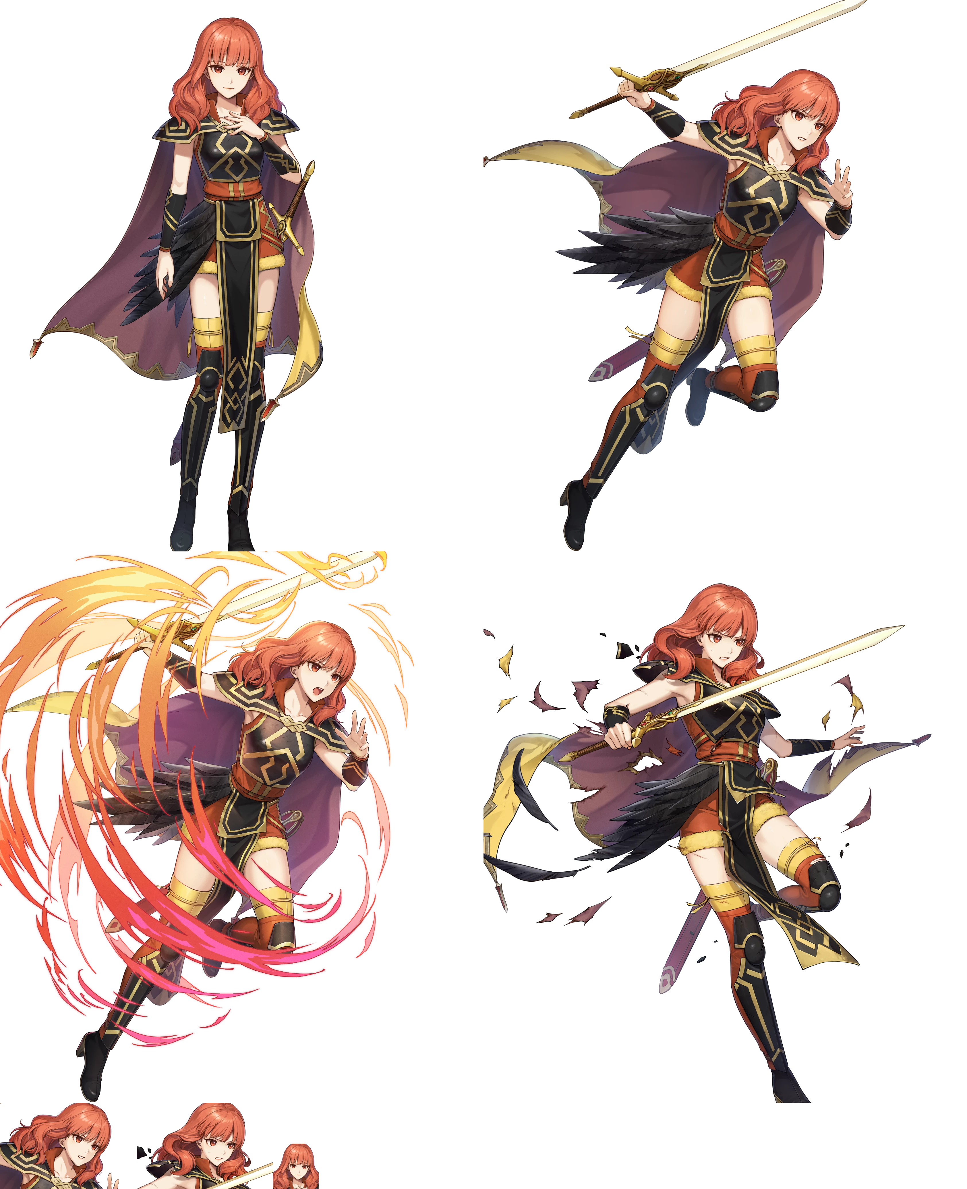 Fire Emblem: Heroes - Celica (Arrival of the Brave, Resplendent)