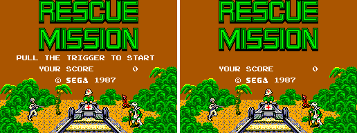 Rescue Mission - Title Screen