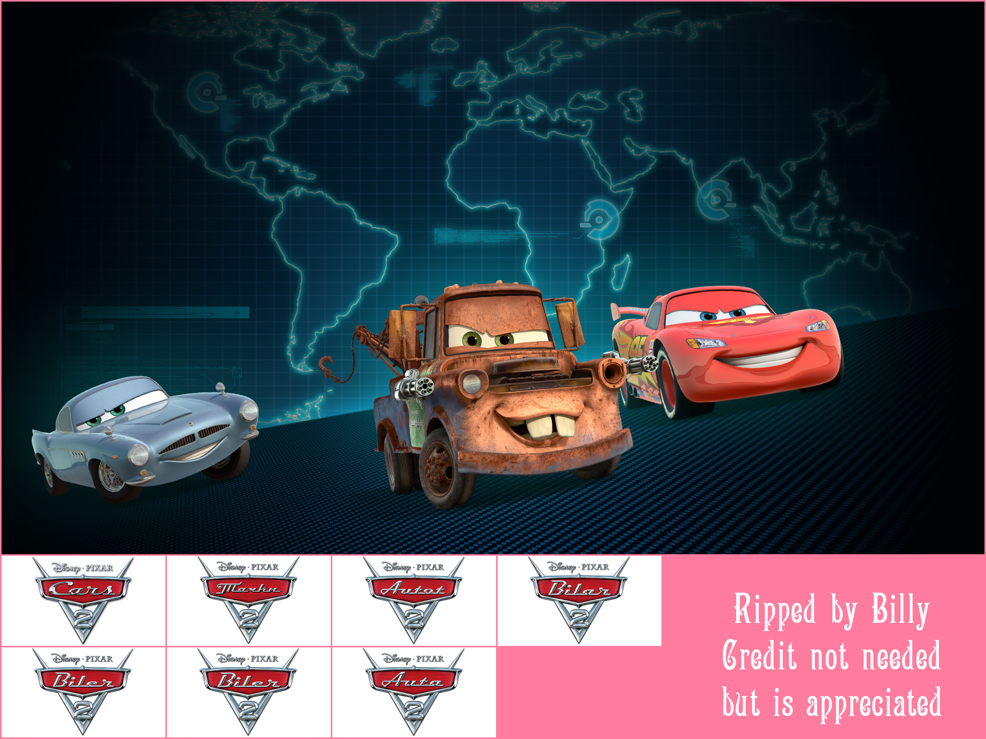 Cars 2 - Game Banner & Icon