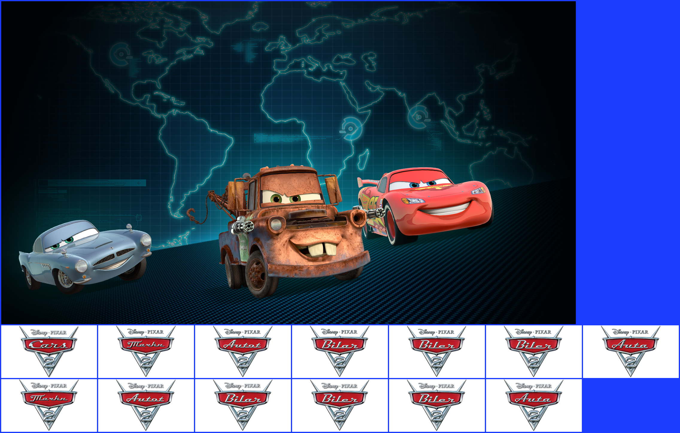 Cars 2 - Game Banner & Icon
