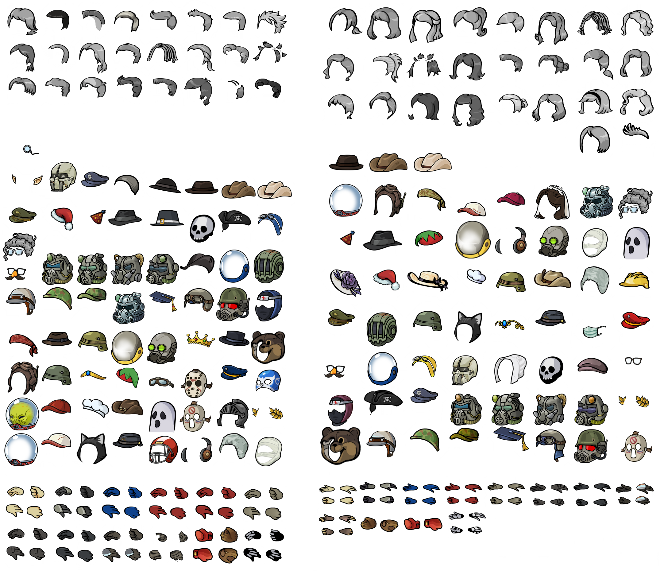 The spriters resource full sheet view fallout shelter outfit