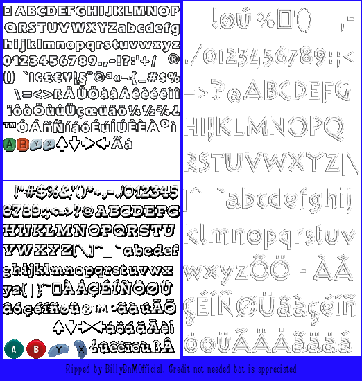 Madagascar - Fonts