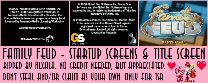 Startup Screens & Title Screen