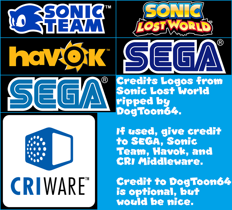 Credits Logos