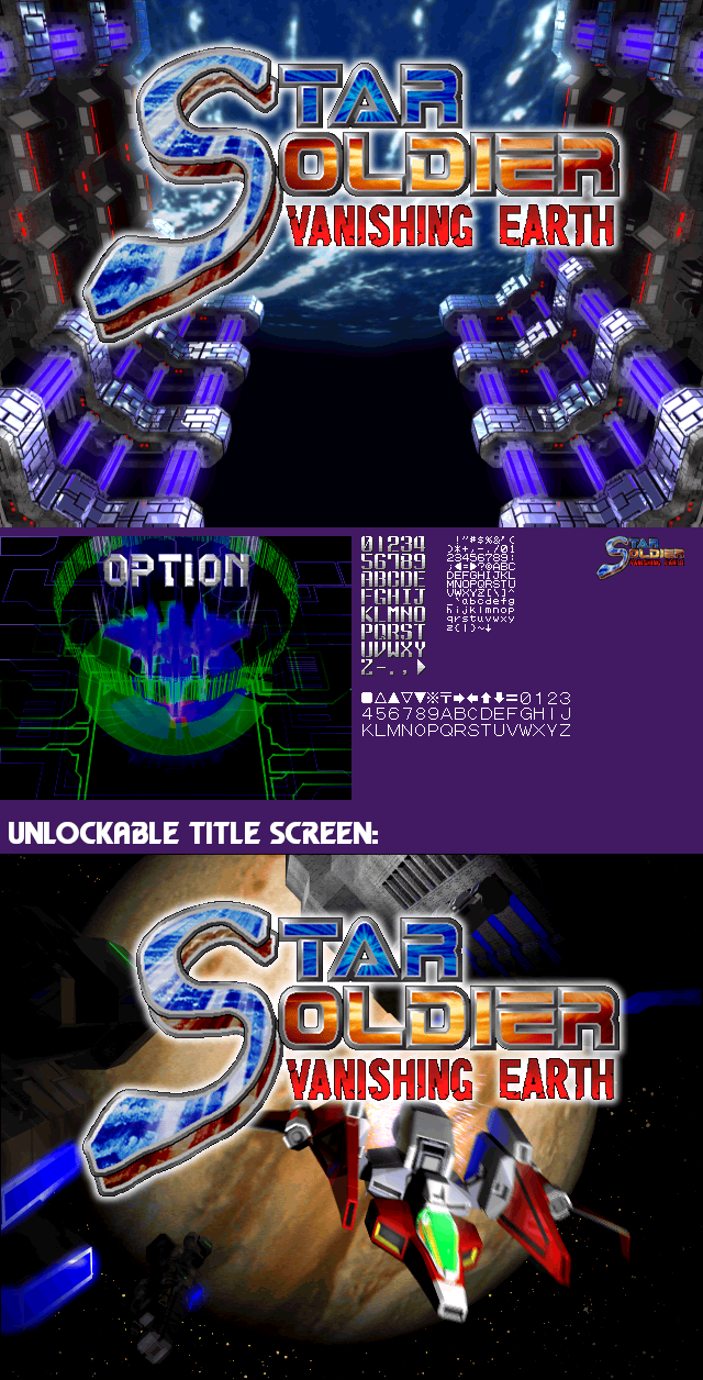 Title Screens & Options Screen