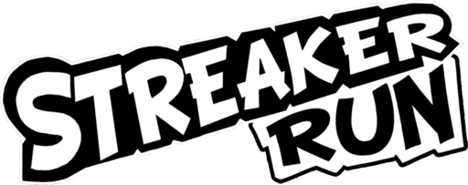 Streaker Run - Game Logo