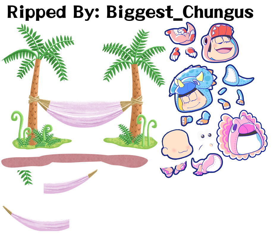 Dino Neets (Osomatsu, Karamatsu, & Todomatsu)
