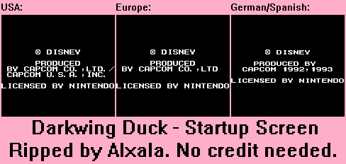 Startup Screen