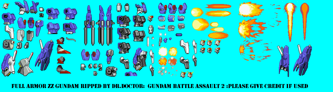 Gundam Battle Assault 2 - Full Armor ZZ Gundam