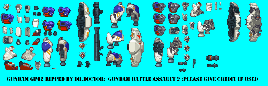 Gundam Battle Assault 2 - Gundam GP02
