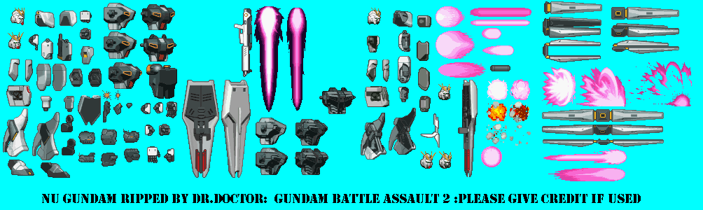 Gundam Battle Assault 2 - Nu Gundam