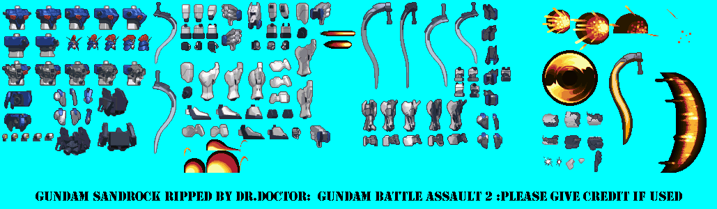 Gundam Battle Assault 2 - Gundam Sandrock