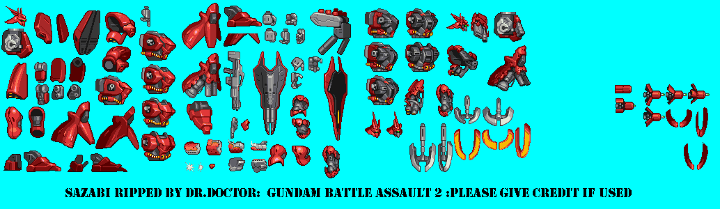 Gundam Battle Assault 2 - Sazabi