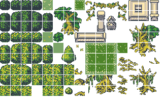 Tileset Garden