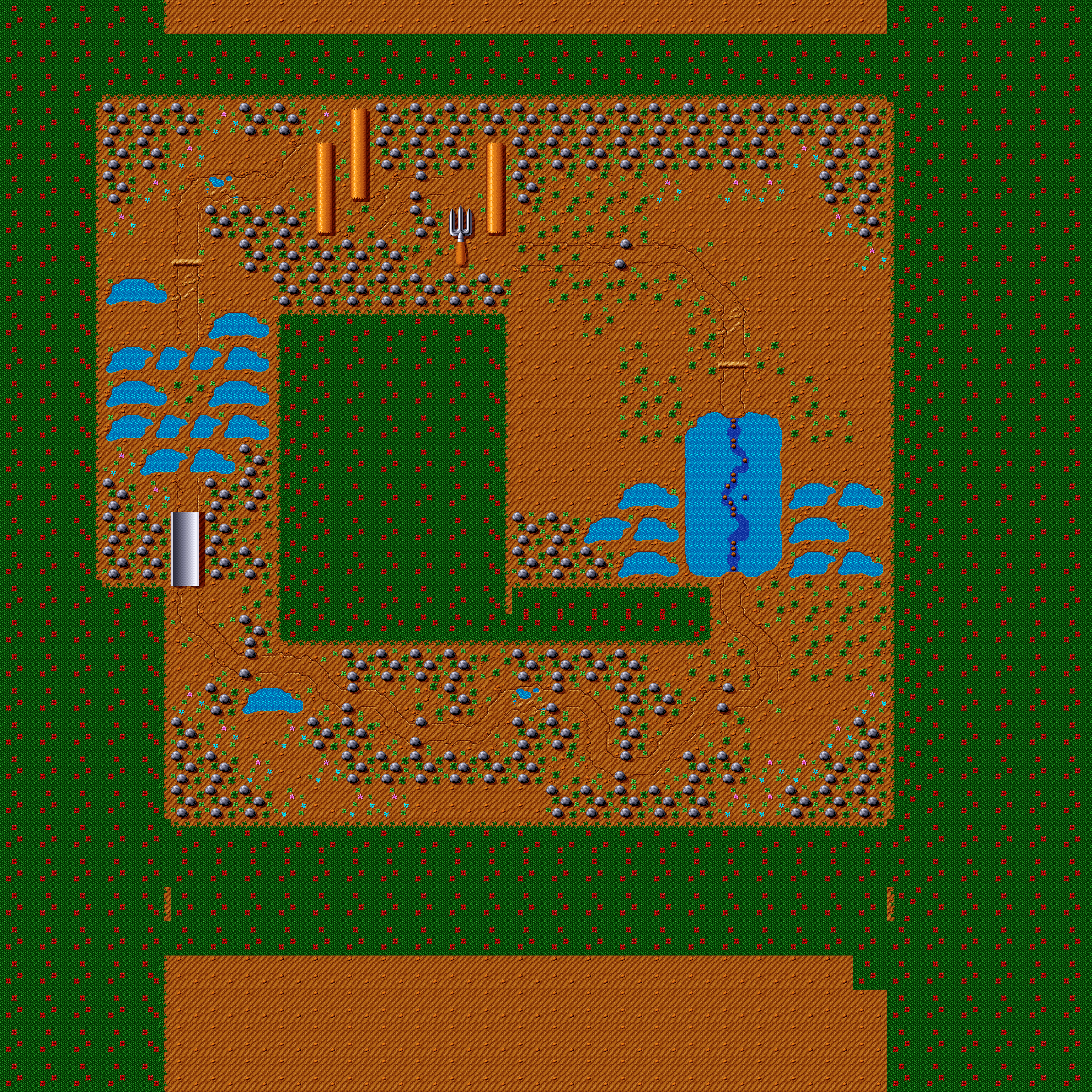 MicroMachines - Garden Stage 3