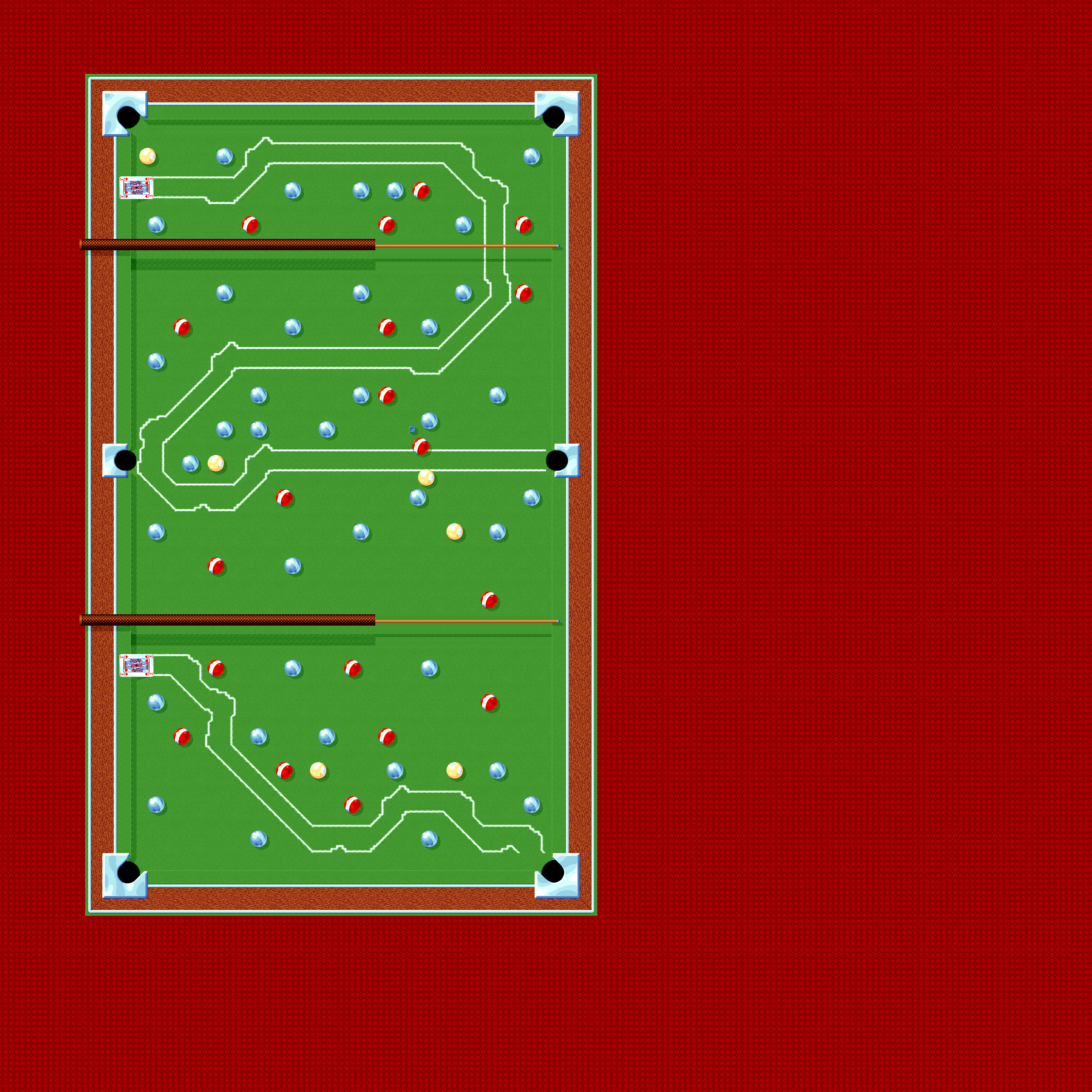 MicroMachines - Pool Stage 1