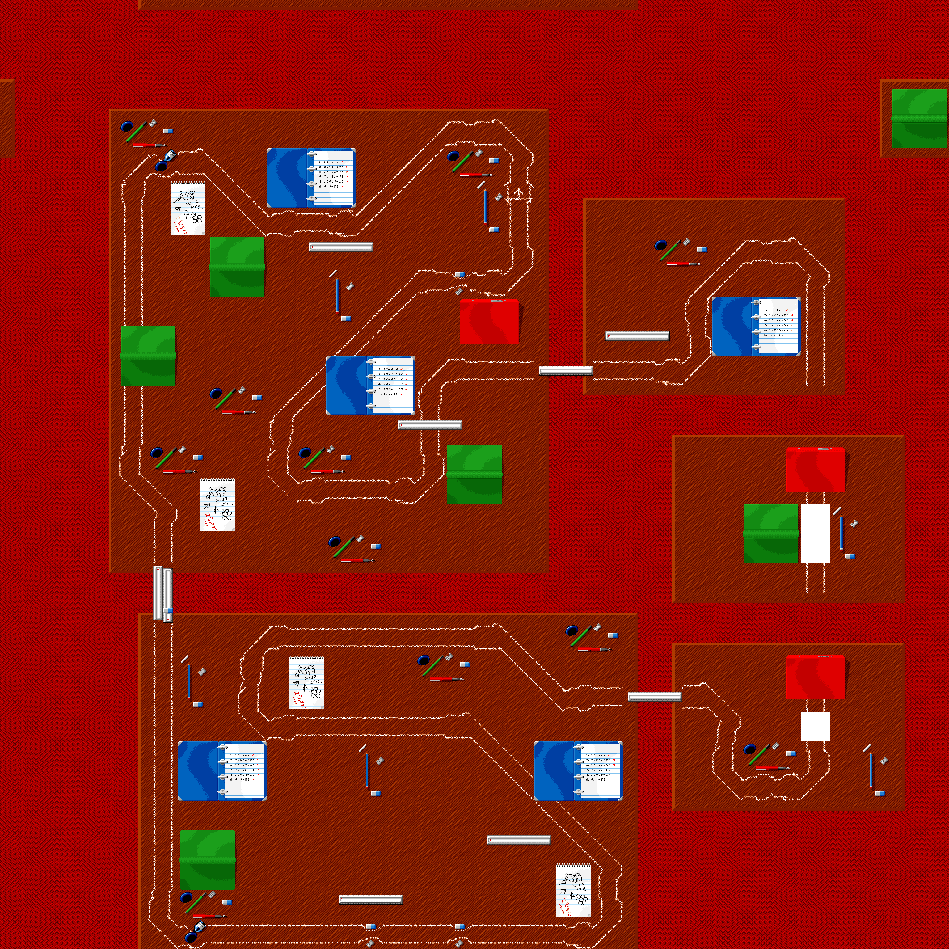 MicroMachines - School Stage 2