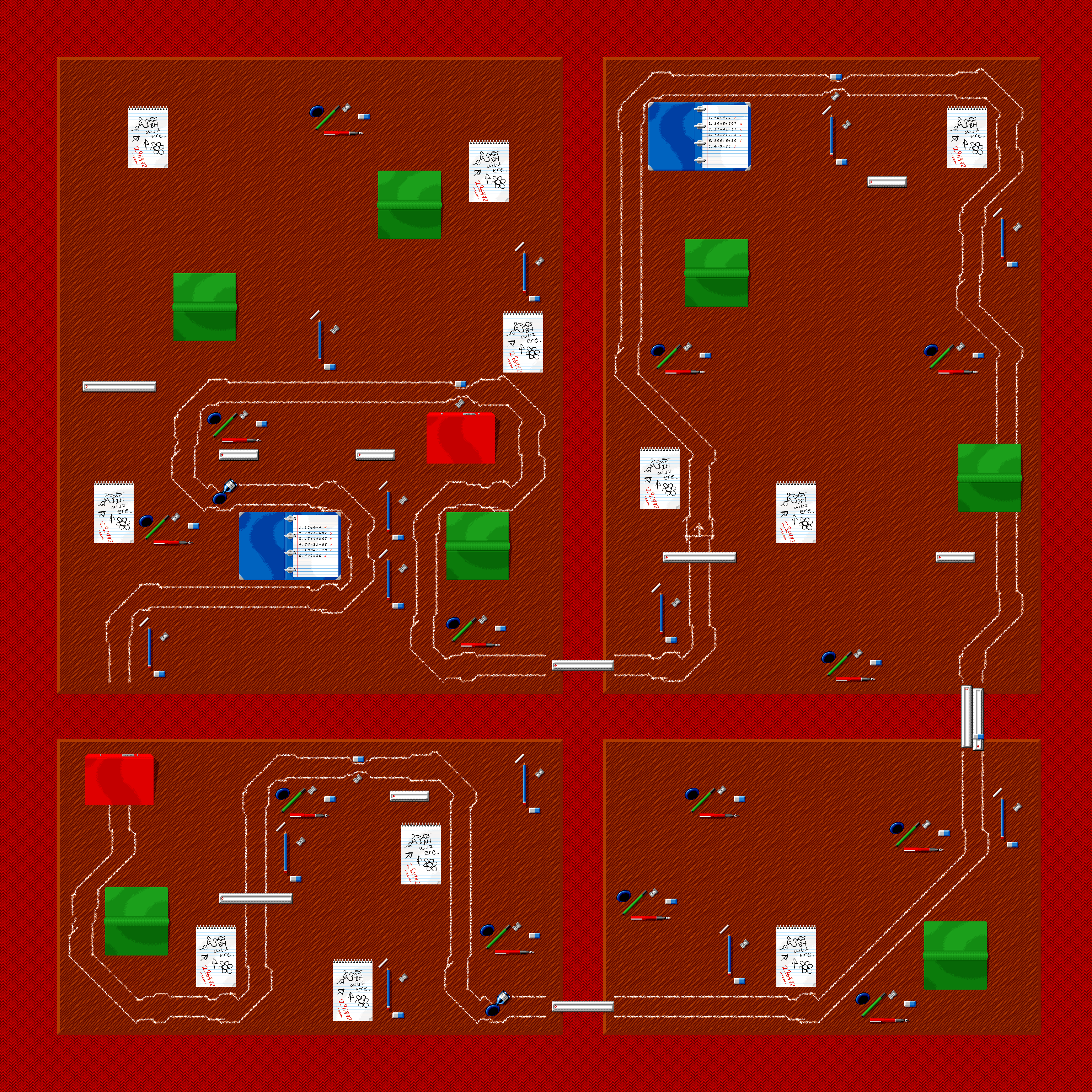 MicroMachines - School Stage 4