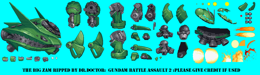 Gundam Battle Assault 2 - Big Zam
