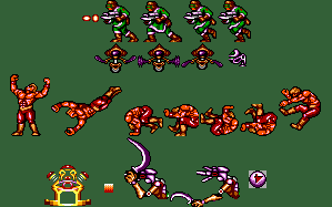 Stage 1 Enemies