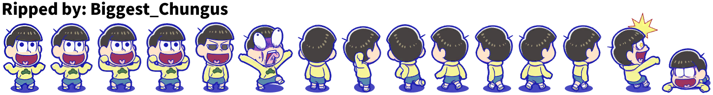 Osomatsu-san Protagonist Contest Poko Ball - Jyushimatsu