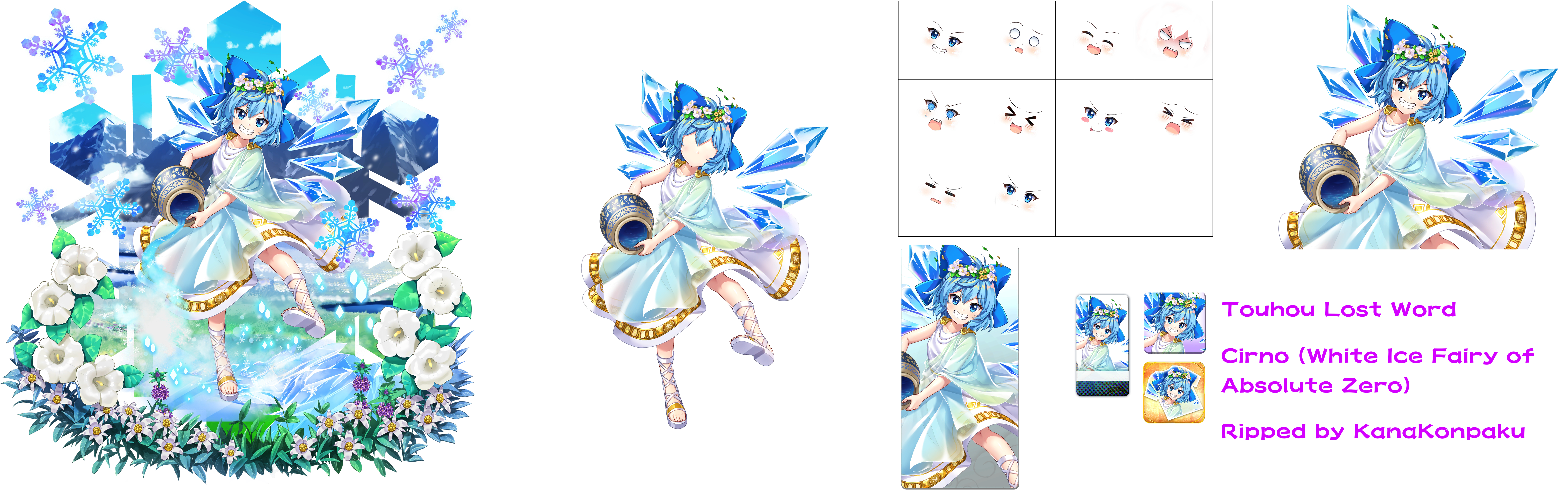 Cirno (White Fairy of Absolute Zero)