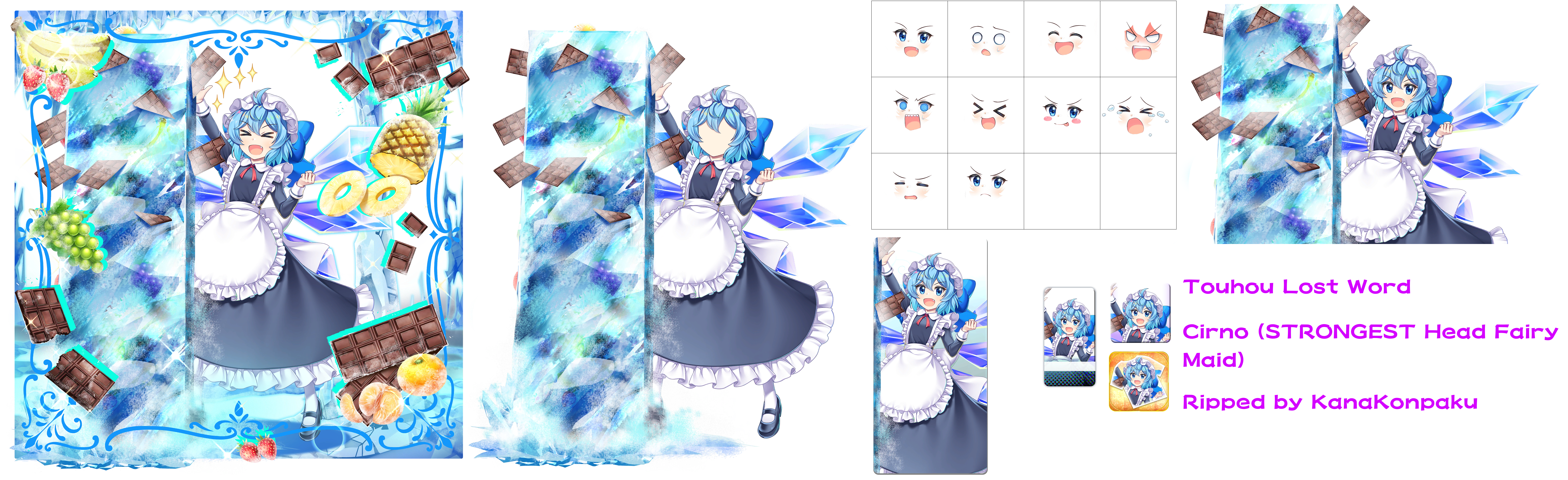 Cirno (STRONGEST Head Fairy Maid)