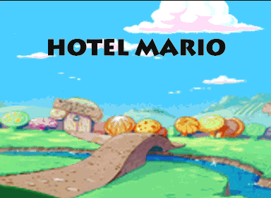 Hotel Mario - Title Screen (Prototype)
