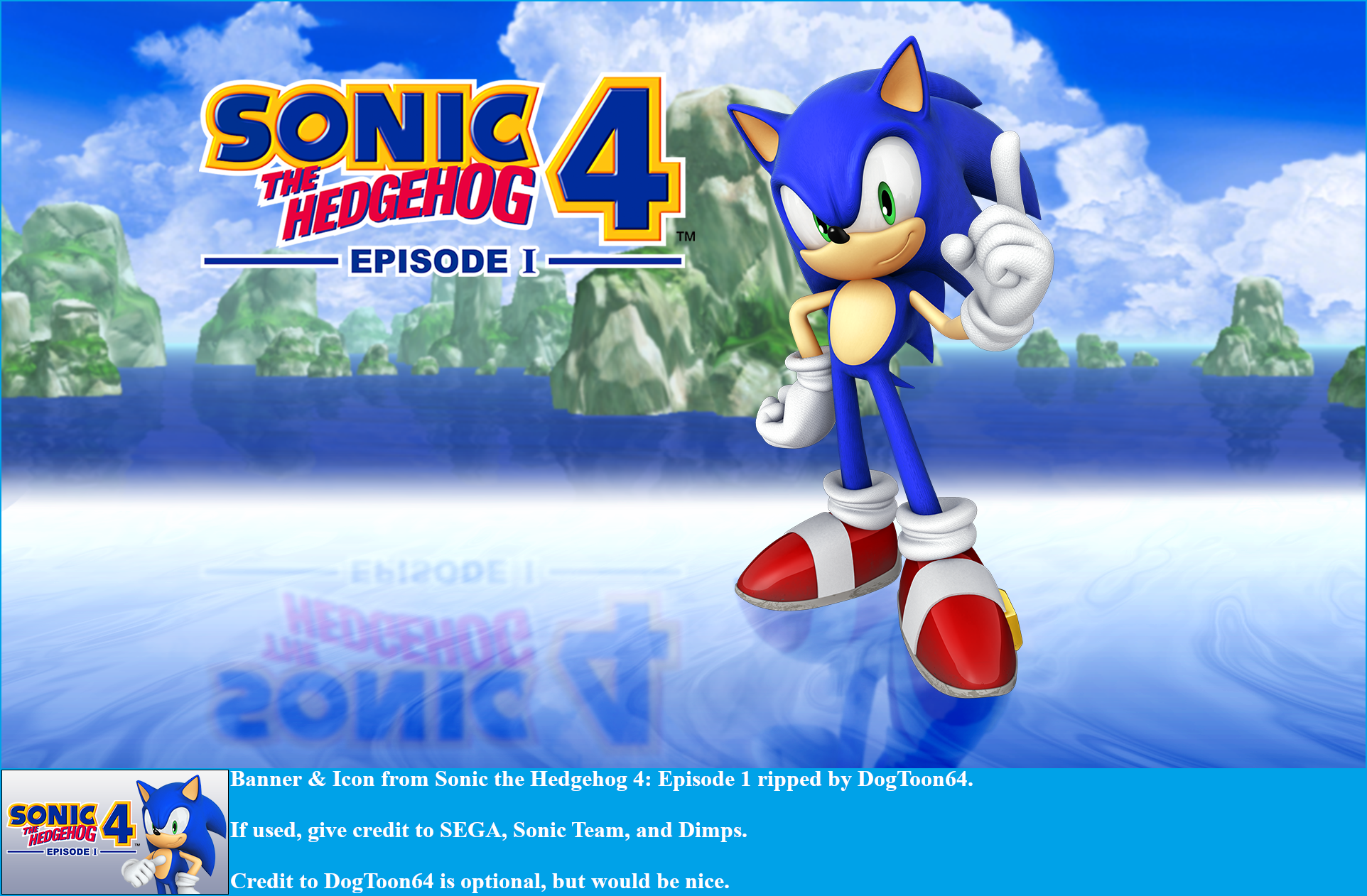 Sonic the Hedgehog 4: Episode I - Banner & Icon