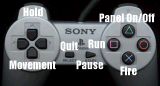 Psychon (Net Yaroze) - Controller Layout