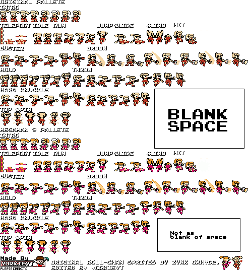 Mega Man Customs - Roll (Megaman 9-Style)