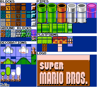 Mario Customs - 2.5-D Tileset