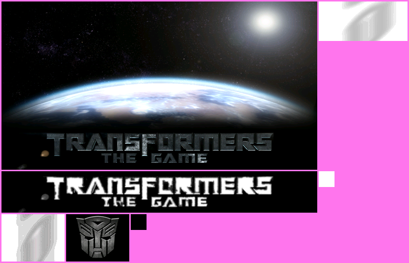 Transformers: The Game - Wii Menu Banner & Icon