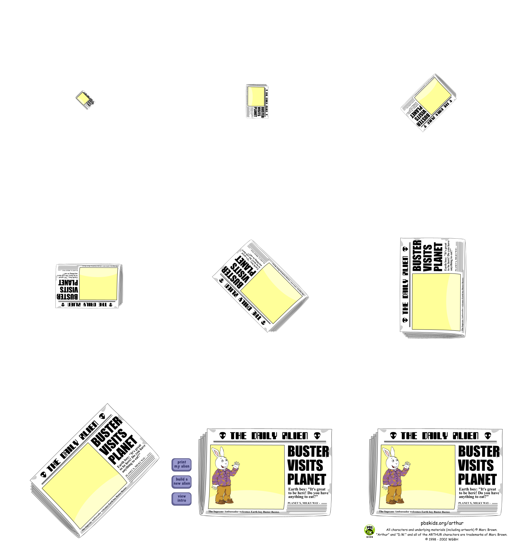 Alien: Assembly Required - Newspaper