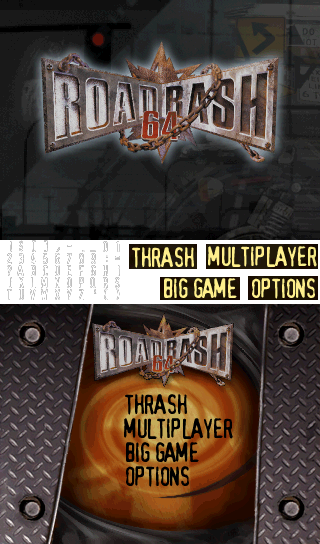 Title Screen & Main Menu