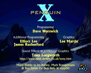 Penguin X (Homebrew) - Credits