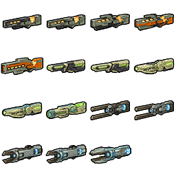 Dillon's Dead-Heat Breakers - Player Amiimal's Weapons