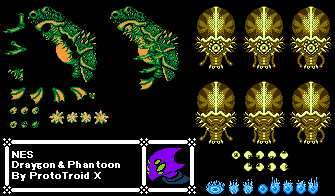 Draygon & Phantoon (NES-Style)
