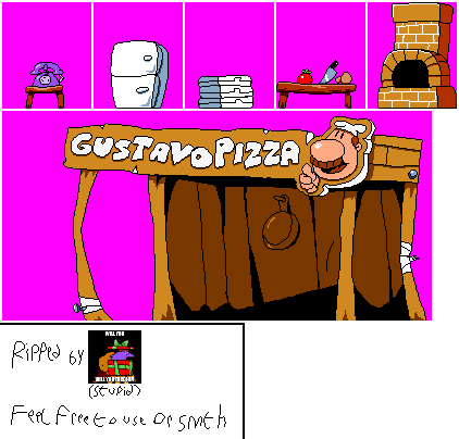 Pizza Tower - Gustavo's Kitchen Props