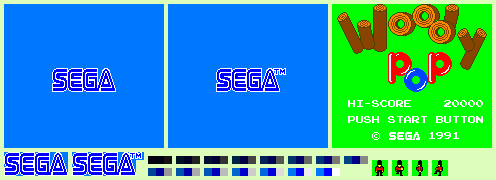 Title Screen & Sega Logo