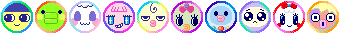 Tamagotchi Smart - Base Characters