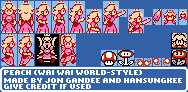 Mario Customs - Peach (Wai Wai World-Style)