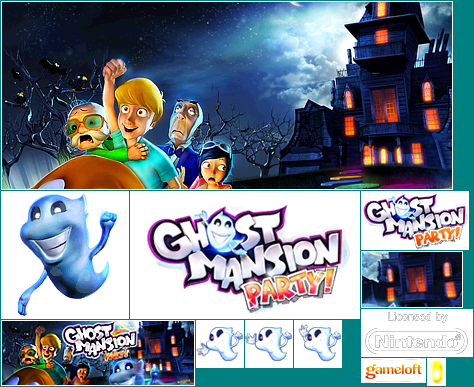 Ghost Mansion Party - Wii Menu Banner & Data