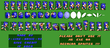 Sonic (American Design, SMS-Style)
