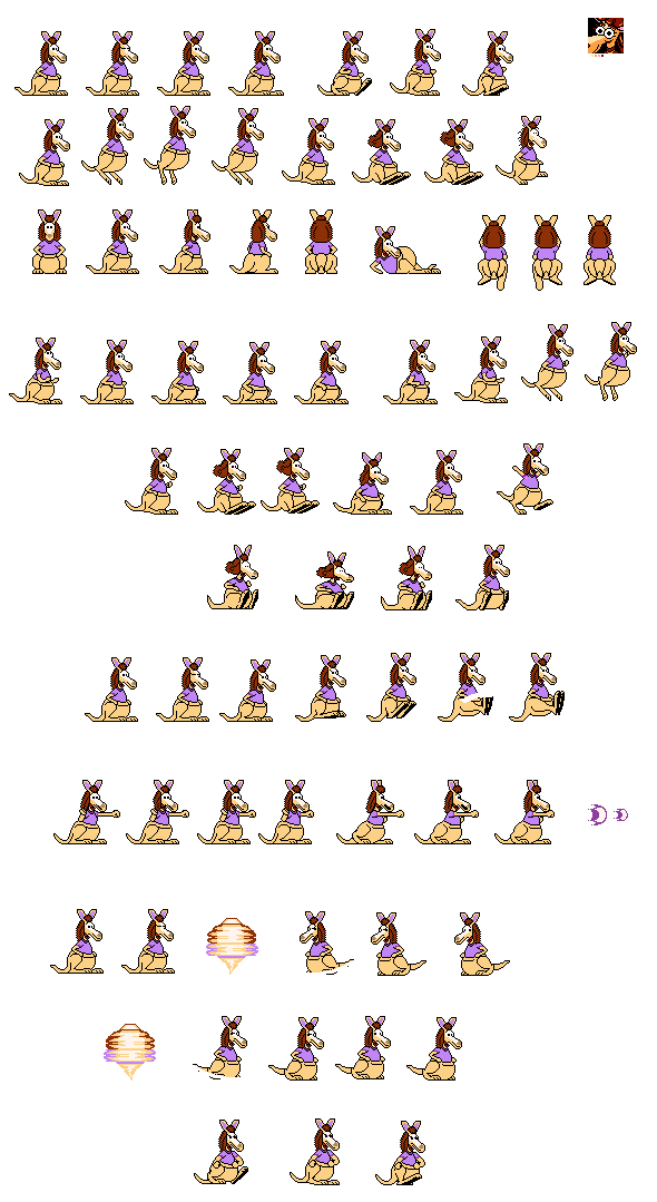 Nika Kangaroo (Mega Man NES-Style)