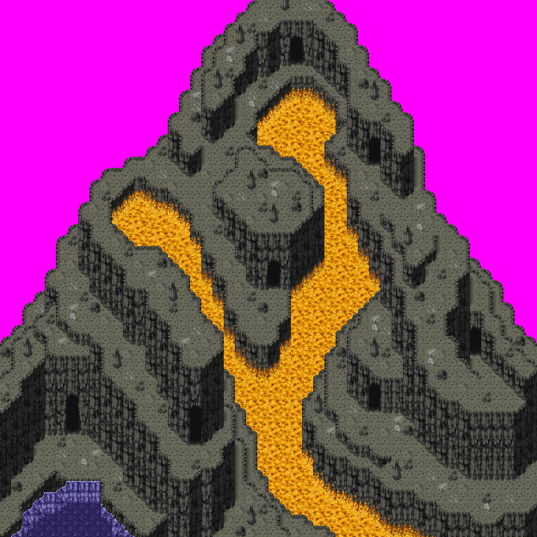 Treasure of the Rudras / Rudra no Hihou (JPN) - Thor Volcano (Exterior)