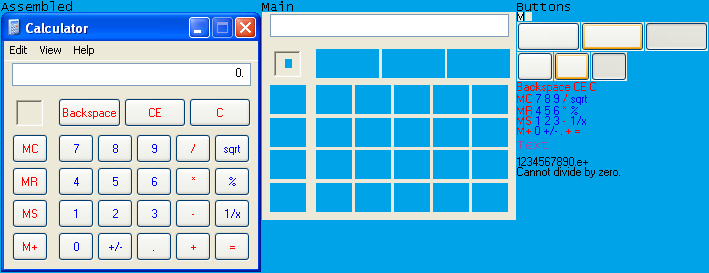 Windows XP Built-In Applications - Standard Sprites